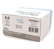 Fio de PDO BioPdo 5-0  70cm C/Agulha 1,7cm 1/2 C/24un -Bioline