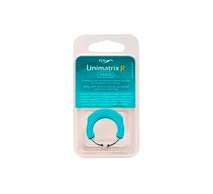 Grampo Unimatrix R Hard Azul + Protetores de Silicone Ref. 4126H - TDV