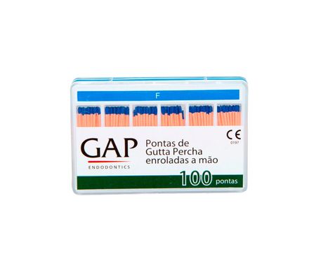 CONE DE GUTA ACESSORIA F (R3) C/100 GAP