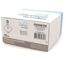 Fio de PDO BioPdo 0-0  70cm C/Agulha 3,5cm 1/2  C/24un -Bioline