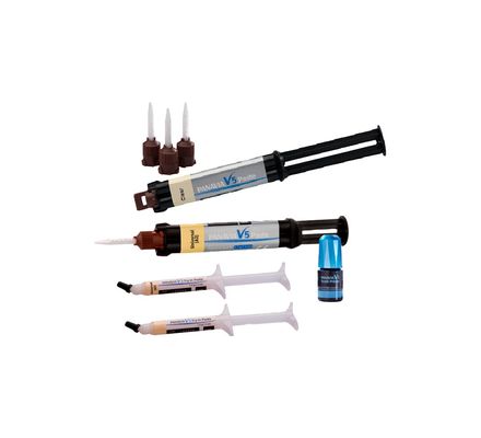Kit Cimento Resinoso Dual Panavia V5 Color Universal A2 + Clear - Kuraray