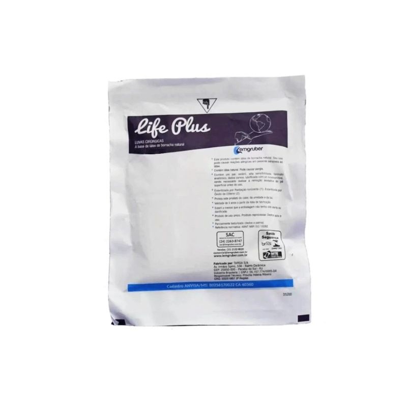 LUVA-CIRURGICA-ESTERIL-C---PO-LIFE-PLUS-70-C-50-LEMGRUBER