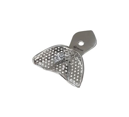 MOLDEIRA INOX ANTERIOR PERFURADA SUPERIOR ADULTO - UNICO BIO ART