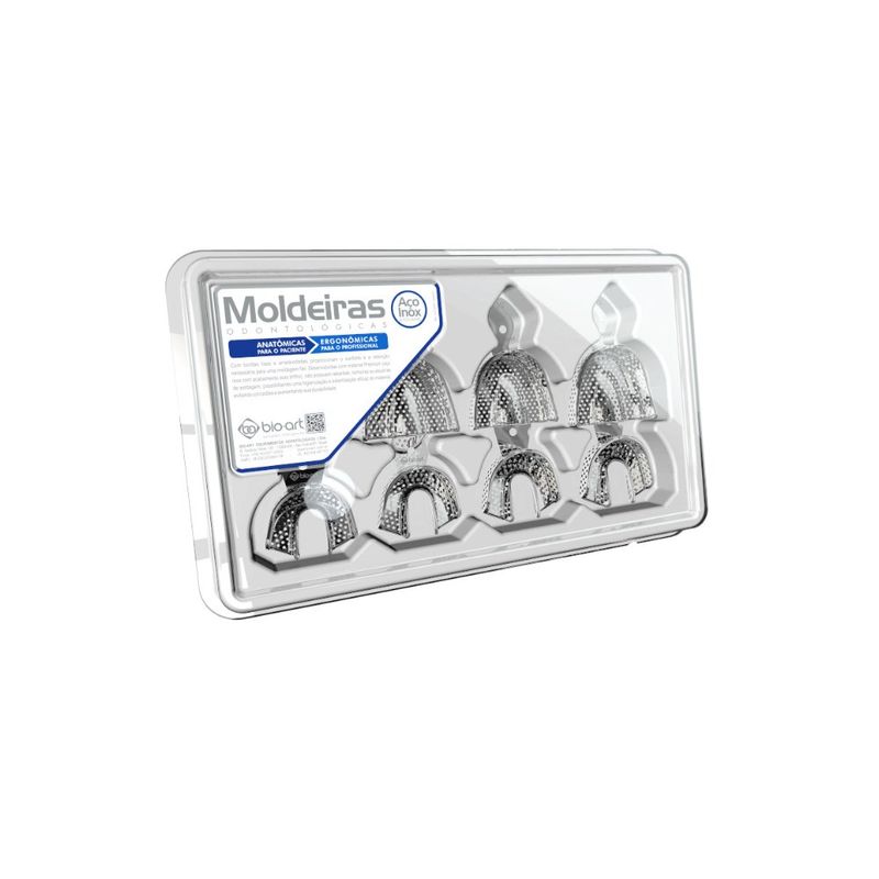 MOLDEIRA-INOX-PERFURADA-DENTADO--KIT-COM-8-UNIDADES--BIO-ART