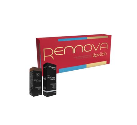 Ácido Hialurônico Lips-Lido 1 Seringa 1,25ml Ganhe Batom + Regenerador - Rennova