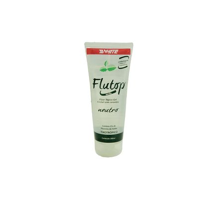 FLUOR FLUTOP GEL NEUTRO CRISTAL 200ML  SS WHITE