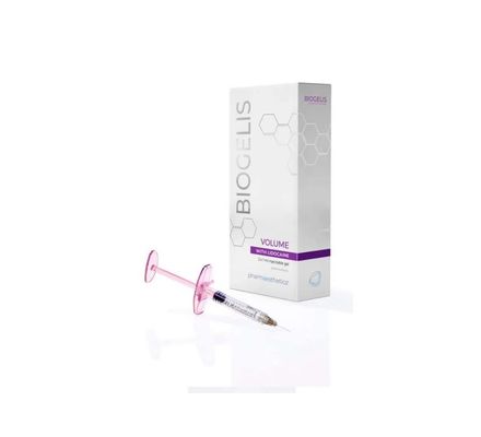 Ácido Hialurônico Biogelis Volume With c/Lidocaína 2 seringas 1ml - Pharmaesthetics