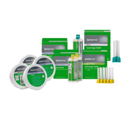 Kit Silicone de Adição Variomaster Bite Easy Putty + Bite + Light - Kulzer