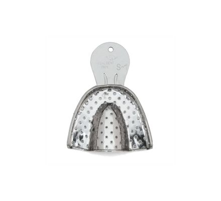 Moldeira Adulto Inox Perfurada S-1 Tecnodent