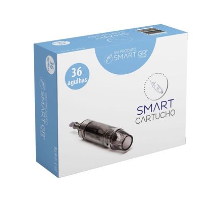 Cartucho para Caneta Smart Derma Pen Preto 36 Agulhas CX c/  10 - Smart GR