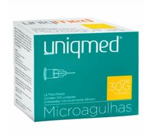 Microagulha (Agulha De Lebel) 4Mm 30G Cx C/100 Uniqmed