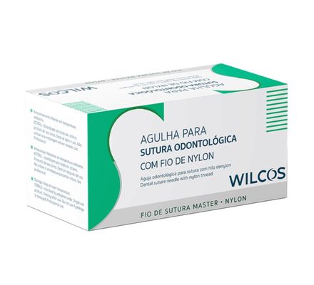 Fio De Sutura Nylon 5-0 C/24 1,5cm Wilcos