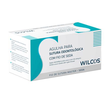 Fio De Sutura Seda 3-0 C/24 1,7cm Wilcos