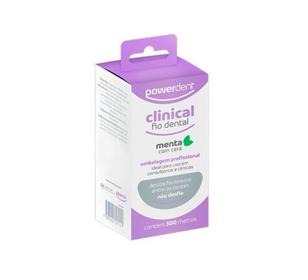 Fio Dental Clinical Floss 500m Powerdent