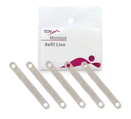 Microcut lixa granulacao media refil c/5 Ref. 3036 - TDV