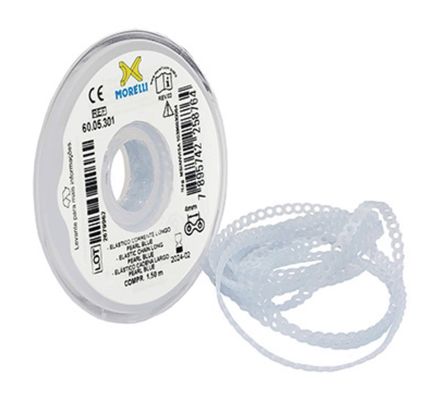 60.05.301 ELASTICO CORRENTE LONGO PEARL BLUE MORELLI