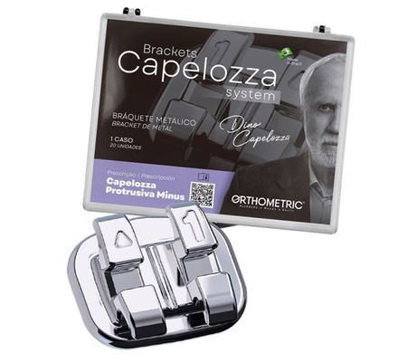 BRAQUETE METALICO CAPELOZZA PROTRUSIVA MINUS 0.022 1CS 10.18.2000 ORTHOMETRIC