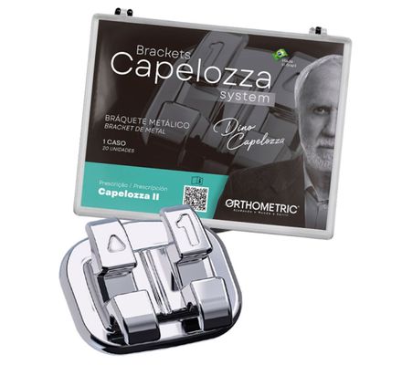 BRAQUETE METALICO CAPELOZZA II SLOT 0.022 1CS 10.16.2000 ORTHOMETRIC