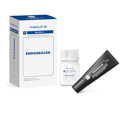Cimento Endodontico Obturador Endosealer Pó 8g + Bisnaga 9g - Maquira