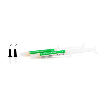Clorexidina Clorexoral Gel 2% c/  2 Seringas 3g - Biodinâmica