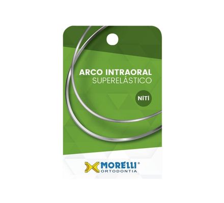 50.61.002 Arco Superelástico Superior G NiTi 16X16 - Morelli