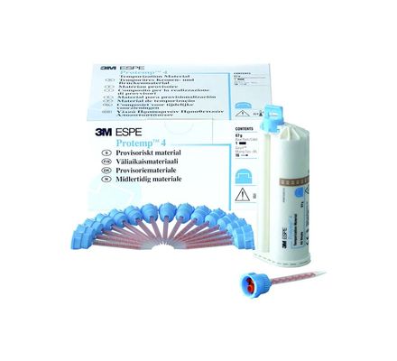 Resina Bisacrílica 3M™ Protemp™ 4 A3 67g c/ 16 Pontas Misturadoras 46957 - Solventum