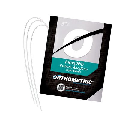 Arco Flexy NiTi Estético Superelástico 014 Inf 52.15.1014 - Orthometric