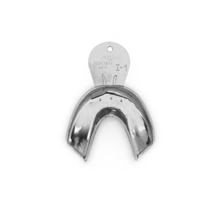 Moldeira Adulto Inox Lisa I-1 Tecnodent