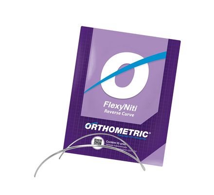 Arco Flexy NiTi Curva Reversa 018 Inf 52.18.2018 - Orthometric