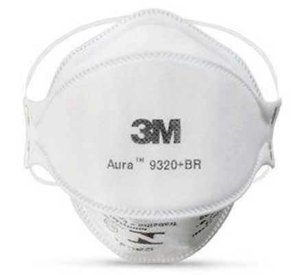 Mascara Descartavel 3M™ Pff2 S/Valvula Aura 9320+Br C/ 1 - Solventum