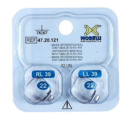 47.20.121 Bnada Ortodontica 39 RL/LL c/Tubo 20.10.413/414 -Morelli