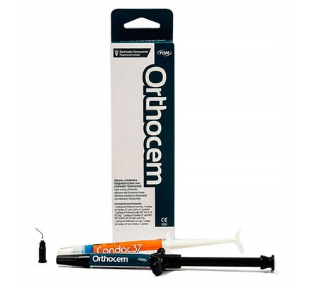 Cimento Ortodôntico Orthocem 4g + Condac 37% 2,5ml - FGM Val Set/24