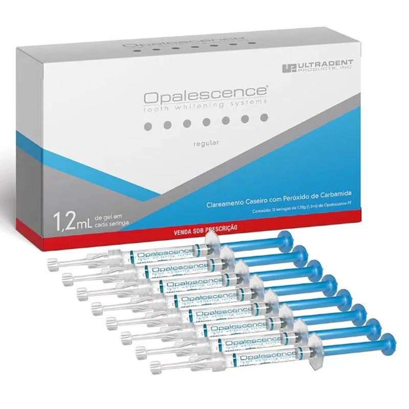 Clareador Opalescence Gel 15% Kit C/12 Ultradent Val Nov/24