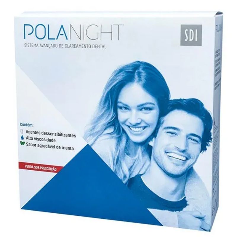 Kit Completo Clareador Pola Night 16% c/  5 Seringas - SDI Val Nov/24