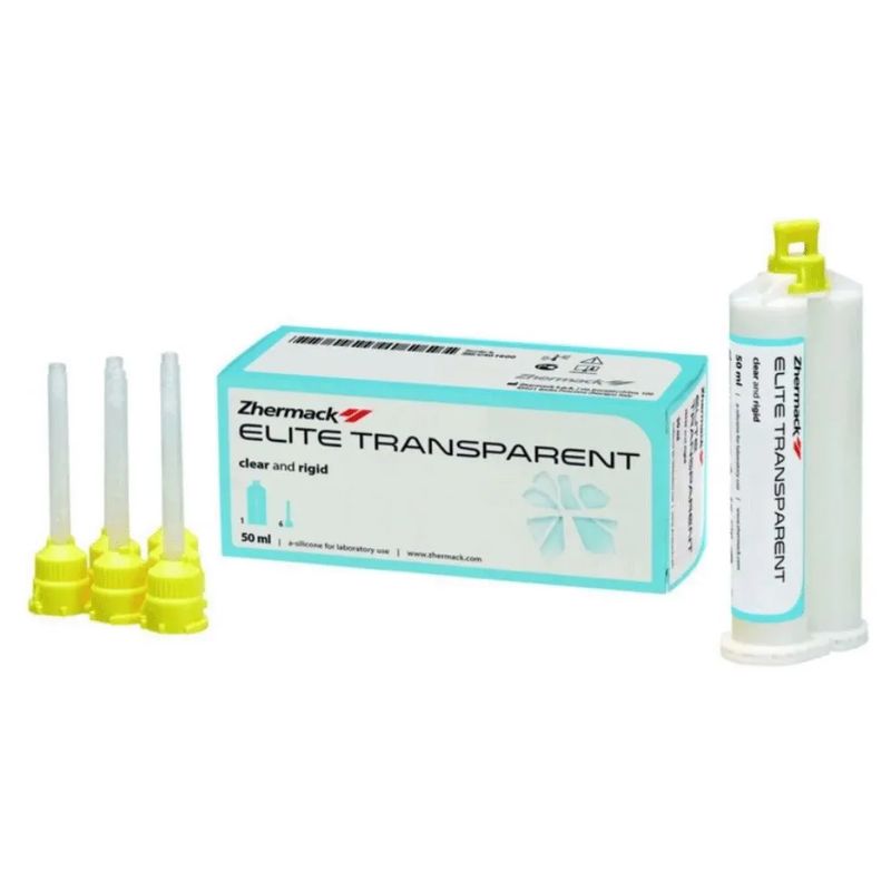 Silicone De Adicao Elite Transparent 1X50ml Zhermack  Val Nov/24