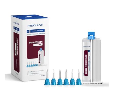 Silicone De Adicao Impression Die Corpo Duplo+Ponteiras Maquira Val Nov/24