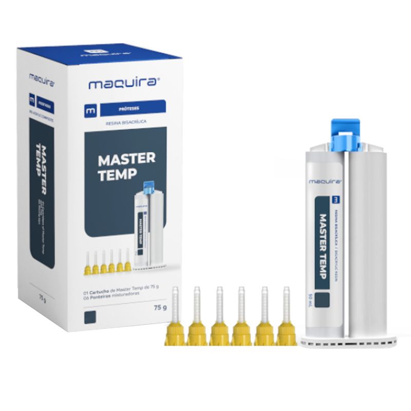 RESINA BISACRILICA MASTER TEMP A3 75GR - MAQUIRA