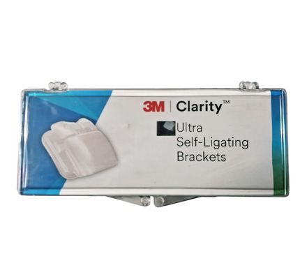 Kit Bracket Cerâmico 3M™ Clarity Ultra MBT Slot 022 c/ Gancho 1 Caso - Solventum