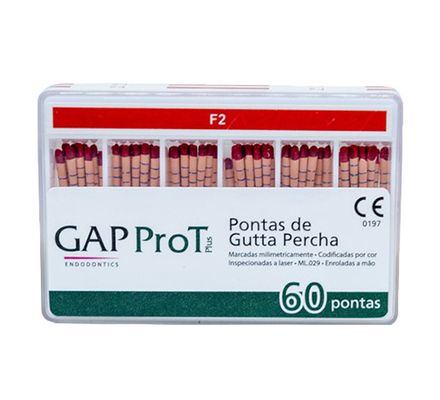 CONE DE GUTA PROTAPER PLUS F2 C/60 GAP