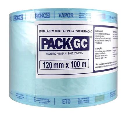 Rolo para esterilizacao 12Mx100M Pack GC