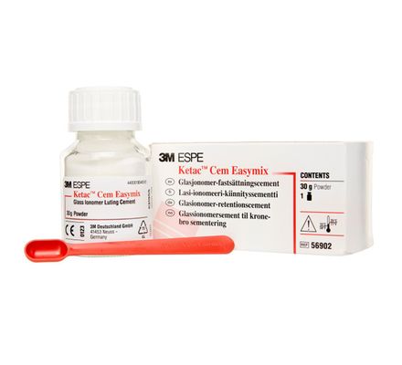 Ionômero de Vidro Para Cimentação 3M™ Ketac™ Cem Easymix - Solventum