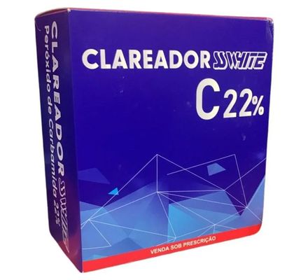 CLAREADOR PEROXIDO DE CARBAMIDA 22% C/5 SERINGAS - SSWHITE