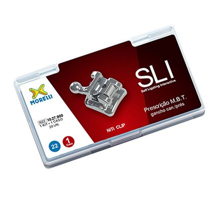 10.27.900 KIT DE BRAQUETES MBT SLI 022 C/GANCHO 1 CASO - MORELLI
