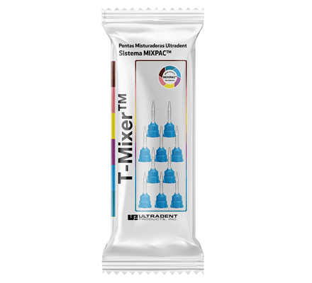 Ponta Aplicadora Metal Dento-Infusor Tip c/ 20 Ultradent