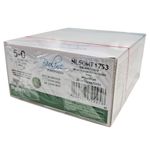 FIO DE SUTURA NYLON (BEST QUALITY) 5-0 C/24 1.7 CM 1/2 CIRCULO BIOLINE