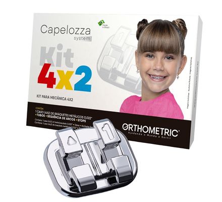 BRAQUETE METALICO CAPELOZZA KIT 4X2 1 CS 10.18.2901 - ORTHOMETRIC