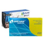 LUVA LATEX DE PROCEDIMENTO S/ TALCO POWDER FREE LALAN PP SAFEMAX