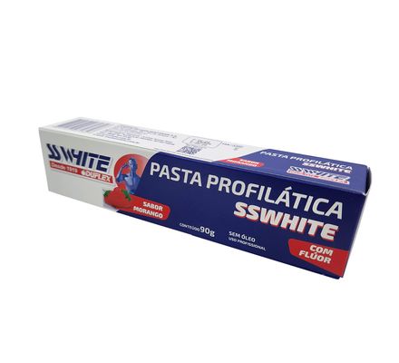PASTA PROFILATICA MORANGO 90GRS SSWHITE