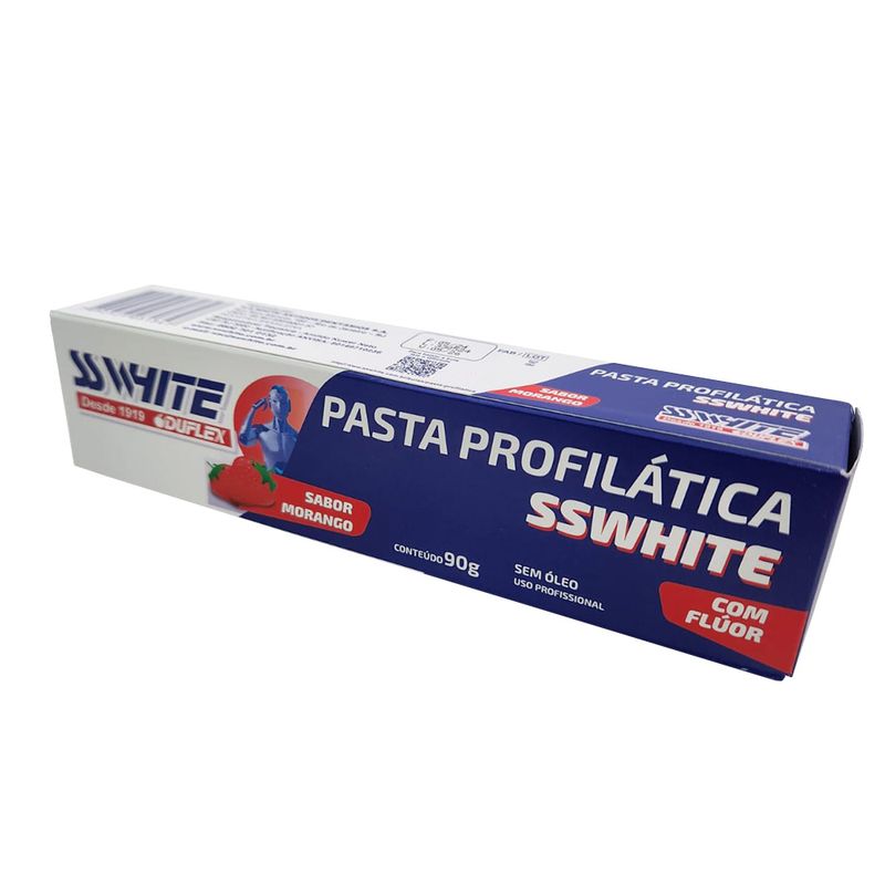 PASTA PROFILATICA MORANGO 90GRS SSWHITE