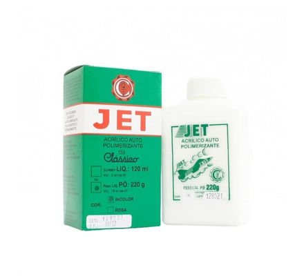 Clássico Jet Pó 220g Incolor Autopolimerizante - Clássico